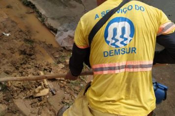 Foto - Demsur promove limpeza em Recreio