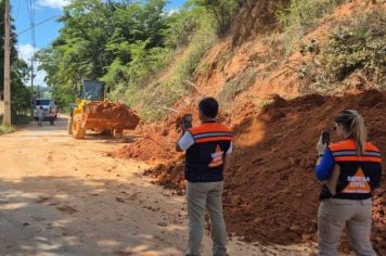 Defesa Civil Estadual atua em Muriaé e contribui para restabelecimento de áreas de risco após fortes chuvas